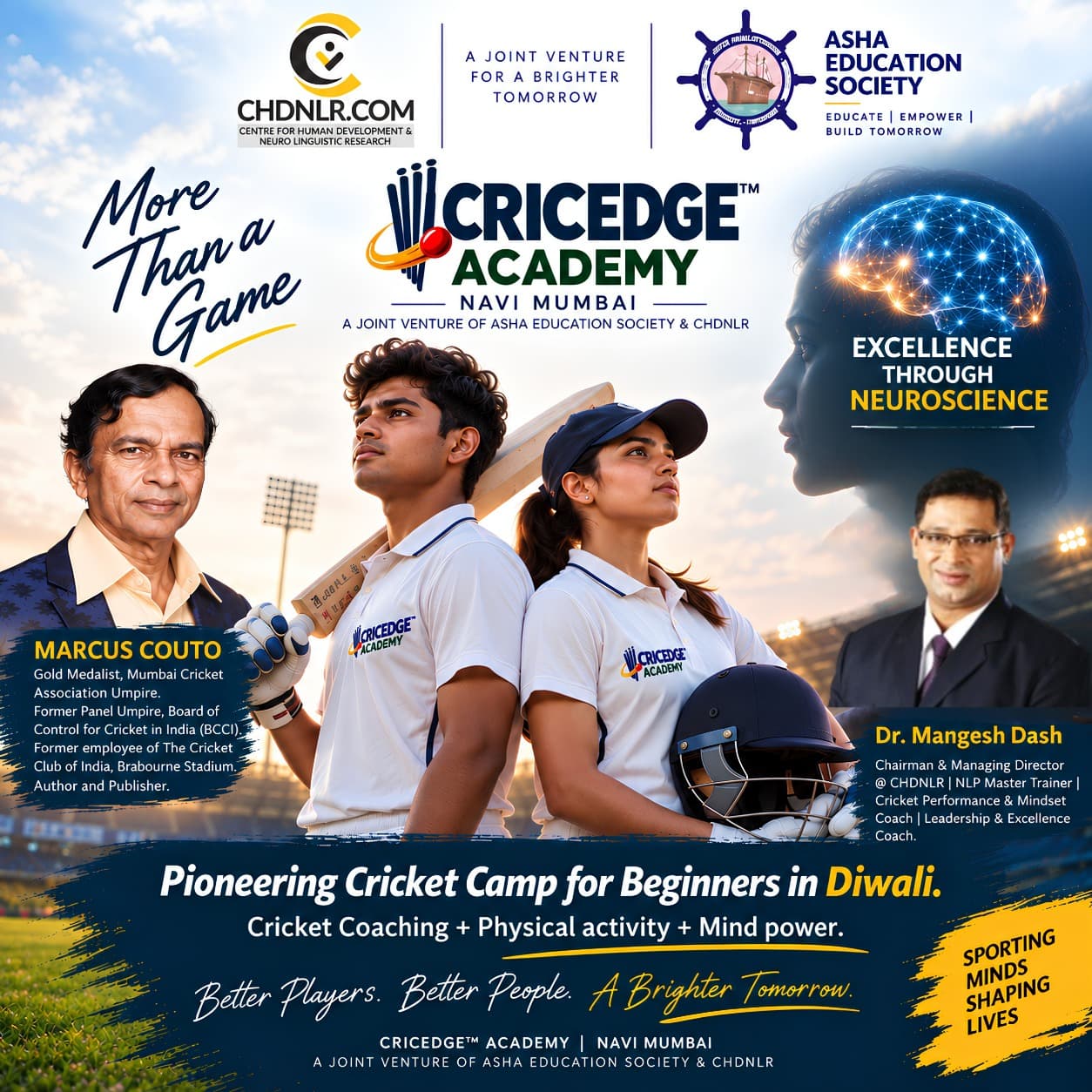 CRICEDGE™ Academy – Cricket & Mindset Camp