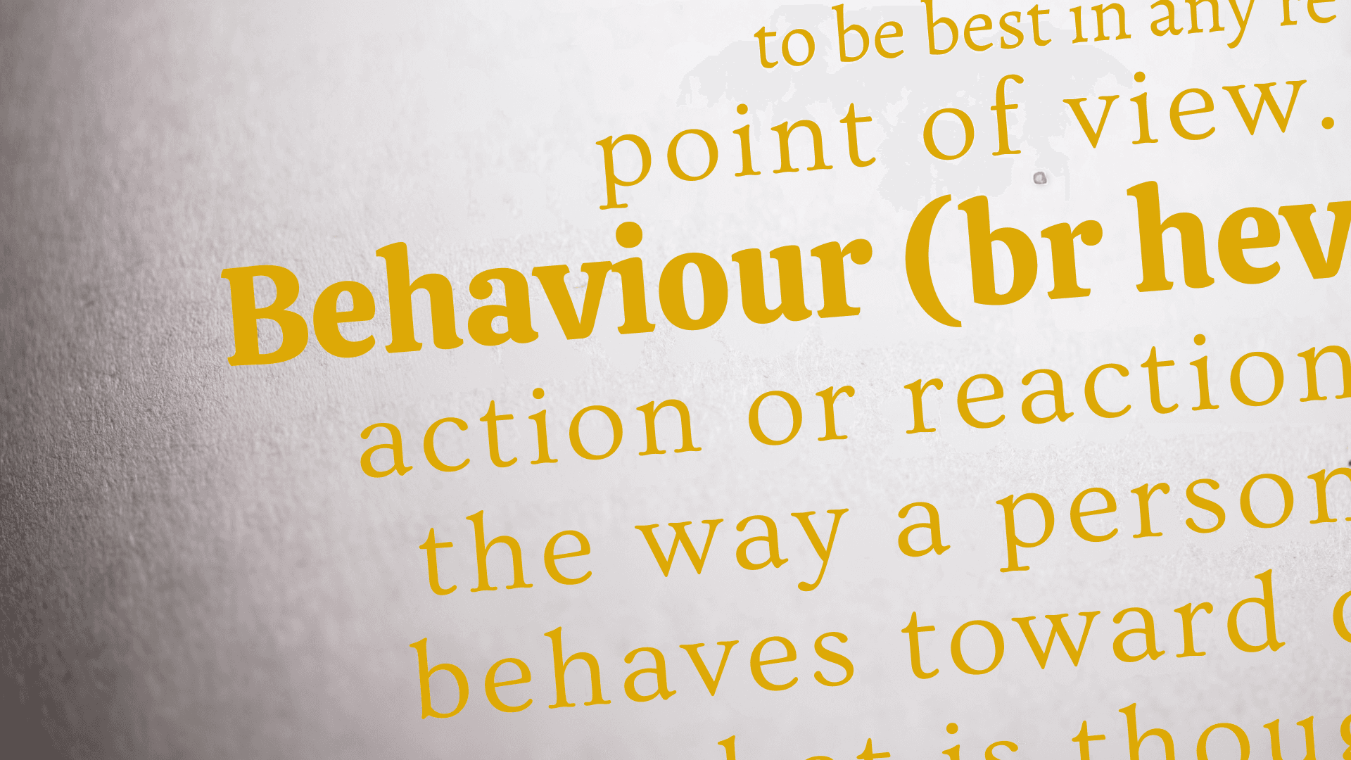 Behavioural Transformation